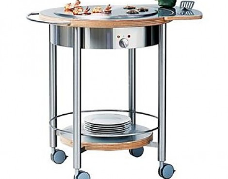 Grillplatte Tepan Mobil (ID 131, Ausstellungsware - benutzt) - SOFORT VERFÜGBAR - CT 400 MP + CT 400 MA
