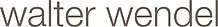 walter wendel