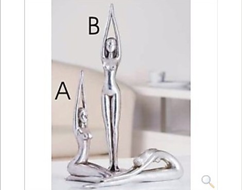 Skulptur Silver Lady - Silver Lady