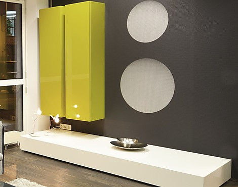 - schlicht & modern - Wohnwand