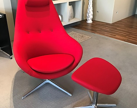 Relaxstuhl mit Hocker - Kokon
